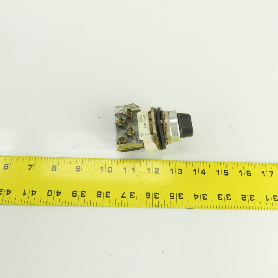 Allen Bradley 800T-J5KA7 Ser T 3 Position Selector Switch 600V