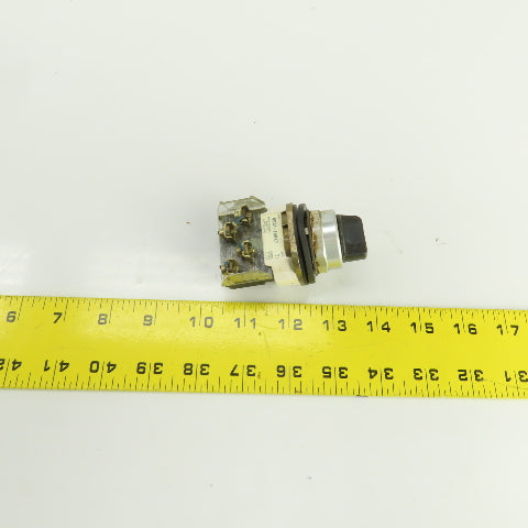 Allen Bradley 800T-J5KA7 Ser T 3 Position Selector Switch 600V