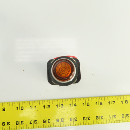Allen Bradley 800T-QT24 Ser T Amber Illuminated Push Button Switch 24V