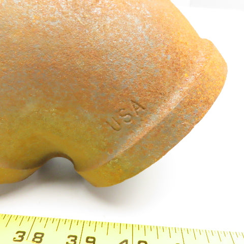 3" NPT Malleable Iron Pipe Elbow 90° USA