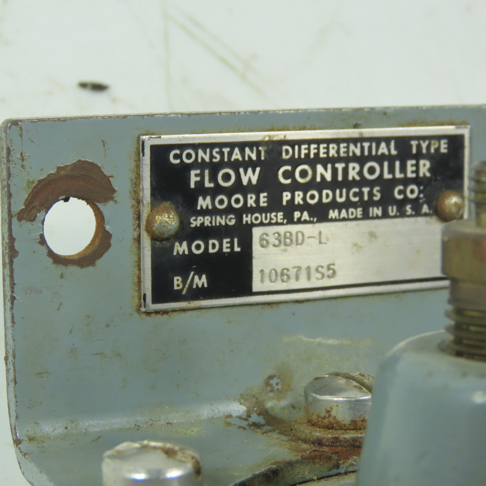 Moore Products 63BD-L Selector Relay 1/4" NPT Ports