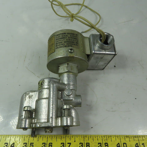 Barksdale 113432-AC Crescent Magnetic Solenoid Valve 115V 150 PSI Missing Base
