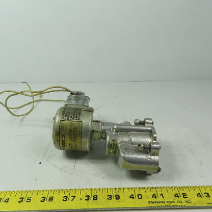 Barksdale 113432-AC Crescent Magnetic Solenoid Valve 115V 150 PSI Missing Base