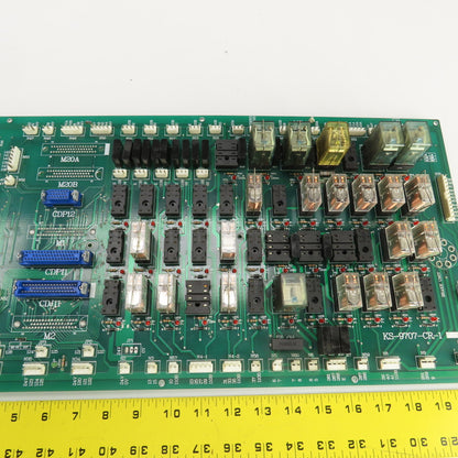 Takumi KS-9707-CR-1 V10A Relay Circuit Board For Vertical Machining Center