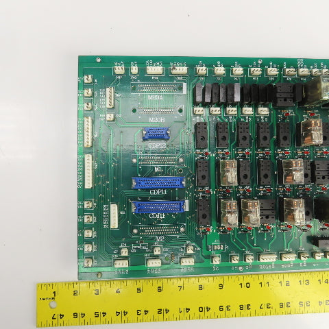 Takumi KS-9707-CR-1 V10A Relay Circuit Board For Vertical Machining Center