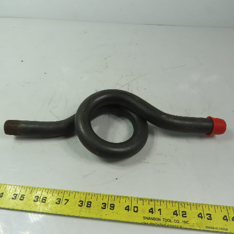 1/2" Carbon Steel Straight Gauge Siphon ("Pig Tail") Heavy Wall 1/4" ID
