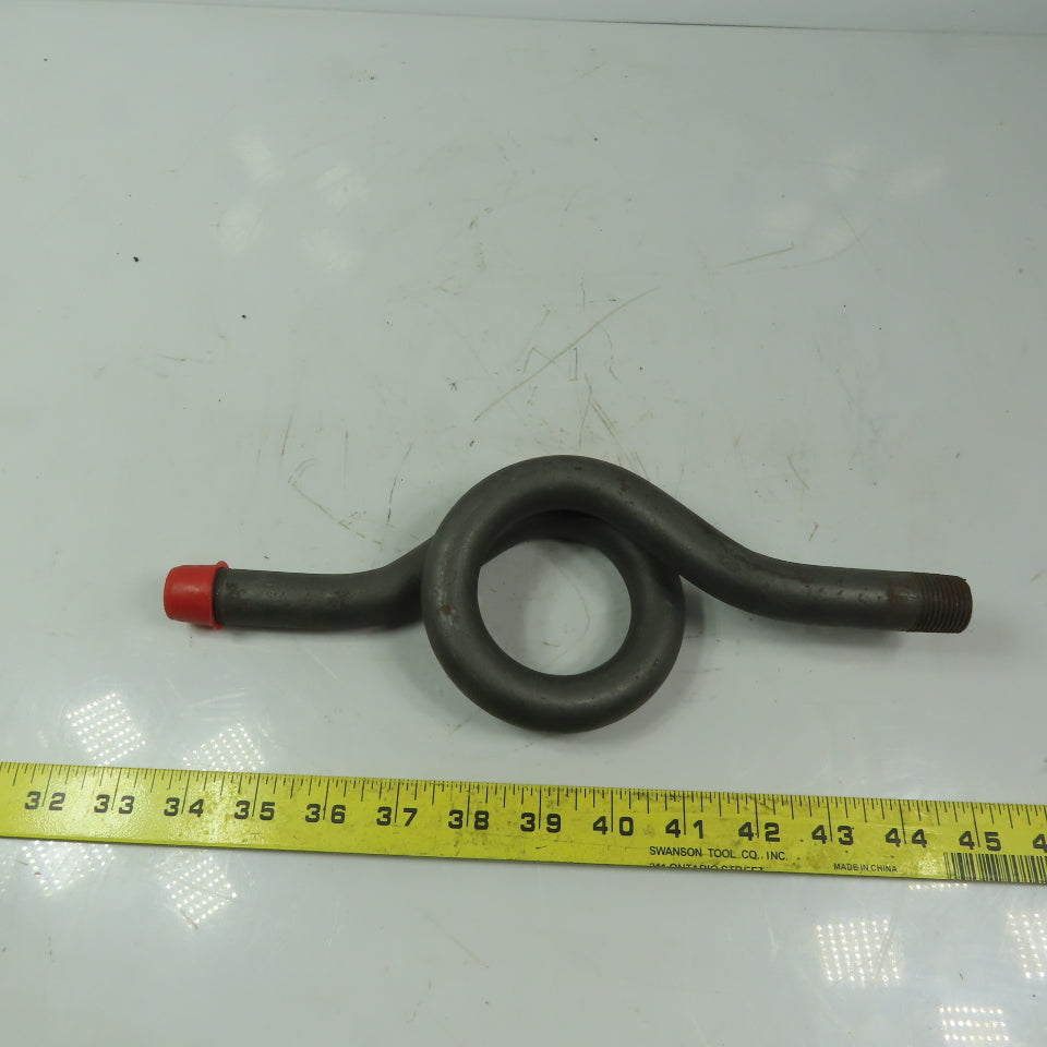 1/2" Carbon Steel Straight Gauge Siphon ("Pig Tail") Heavy Wall 1/4" ID