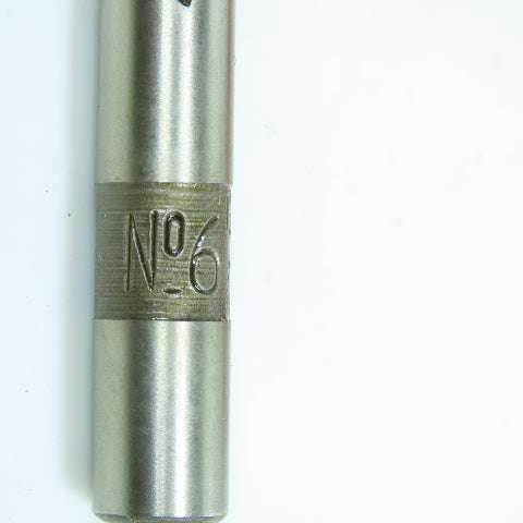 Cleveland No.6 Spirex Taper Pin Reamer Spiral 2 Flute 5-1/2" OAL Lot of 3