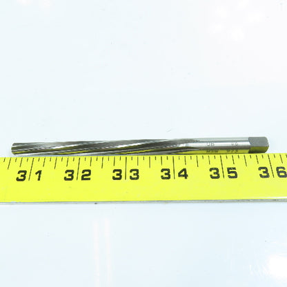 Union Twist Drill Taper Pin Reamer Spiral Spiral 6 Flute 5-1/2" OAL