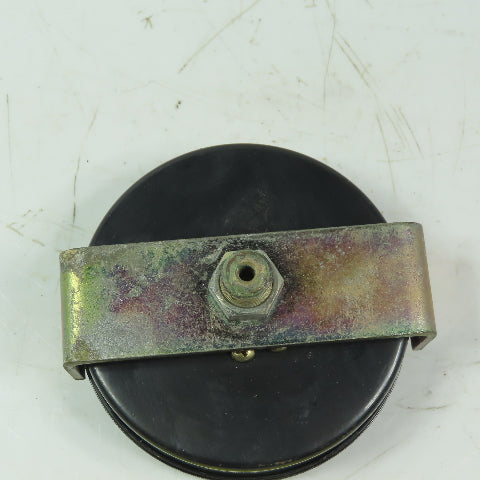 US Gauge 0-15PSI  3-1/2" Panel Mount Gauge 3/8" MNPT Back Port 25PSI Max