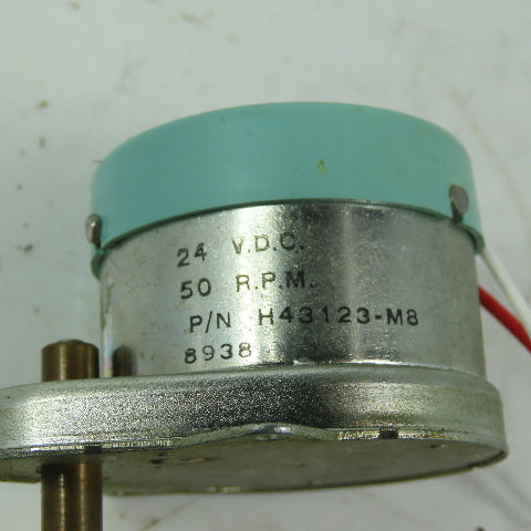 Philips H43123-M8 24VDC 50 RPM Timing Motor