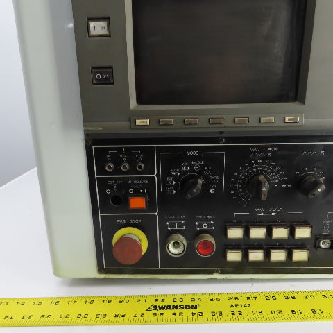 Takumi V10A Vertical Machining Center Operator Control Console Fanuc Series 18-M