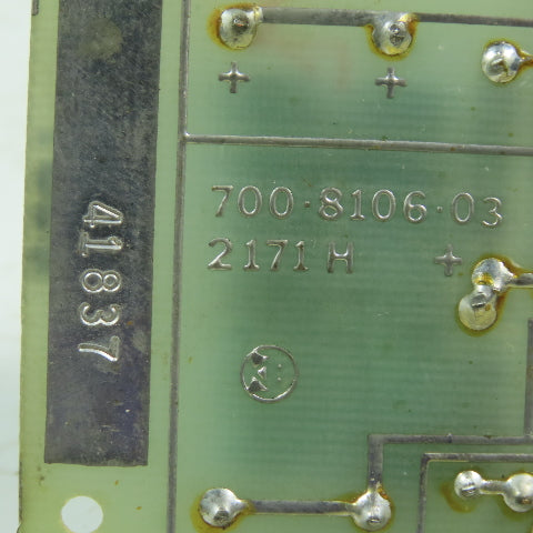 700 8106 03 2171 H Circuit Board PCB Card