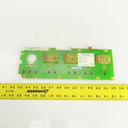 Siemens 6FC3478-3EF20 6FX1124-2BA00 Operator Control Panel Circuit Board