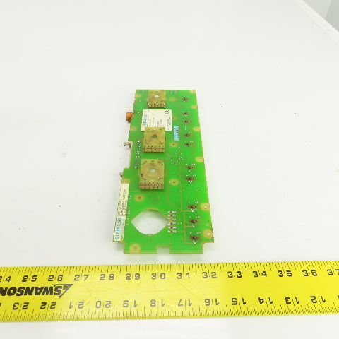 Siemens 6FC3478-3EF20 6FX1124-2BA00 Operator Control Panel Circuit Board