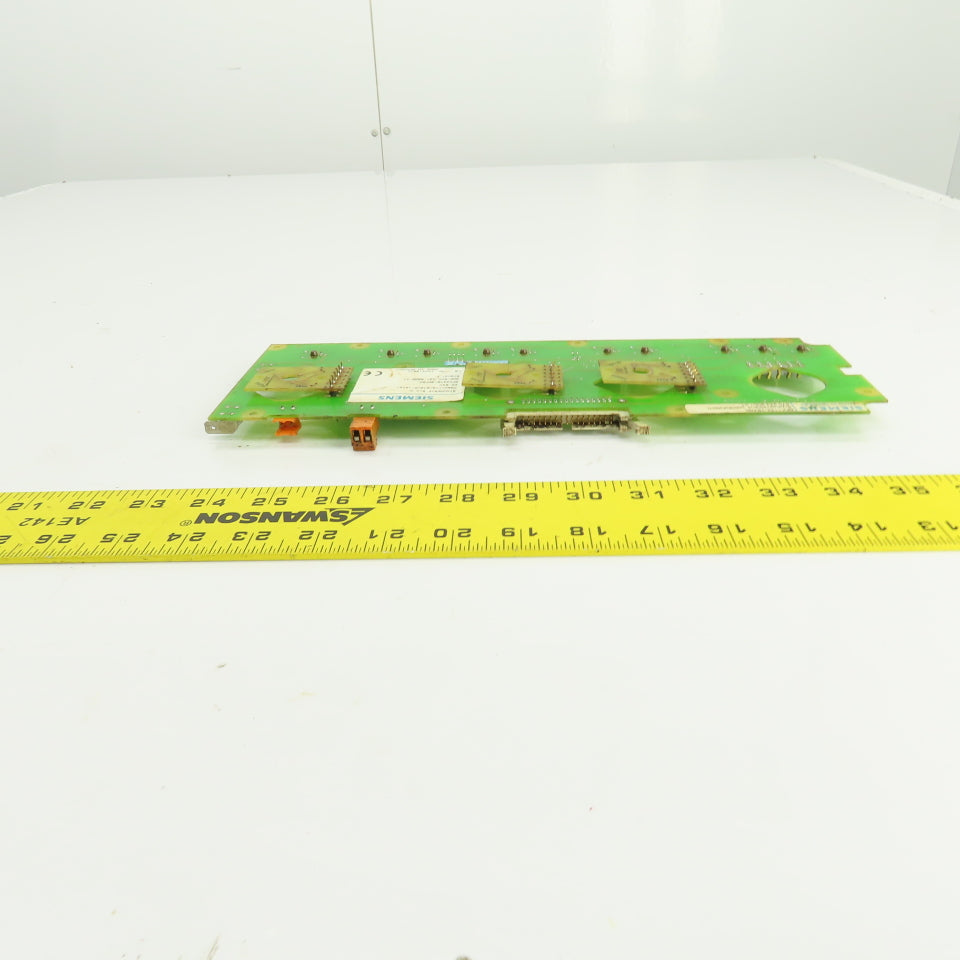 Siemens 6FC3478-3EF20 6FX1124-2BA00 Operator Control Panel Circuit Board