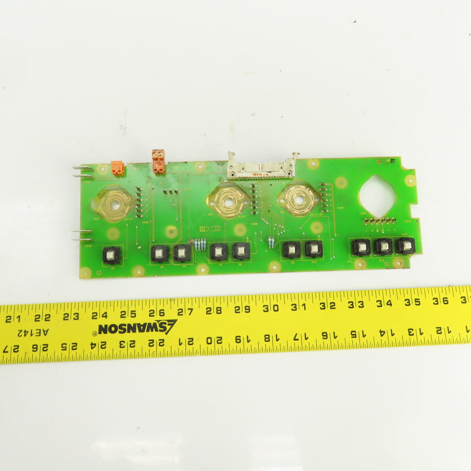 Siemens 6FC3478-3EF20 6FX1124-2BA00 Operator Control Panel Circuit Board