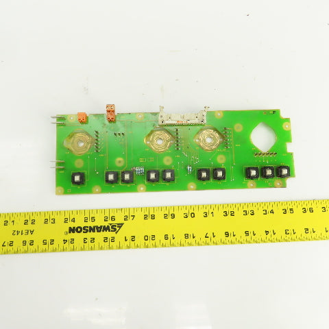 Siemens 6FC3478-3EF20 6FX1124-2BA00 Operator Control Panel Circuit Board