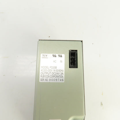 Rubycon PD25B 24VDC Power Supply 200-230VAC Input