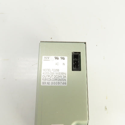 Rubycon PD25B 24VDC Power Supply 200-230VAC Input