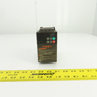 Fuji FVR0.75E11S-2KC FVR-E11 3PH Inverter 200-230V Input 1.9kVA 200-230V Output