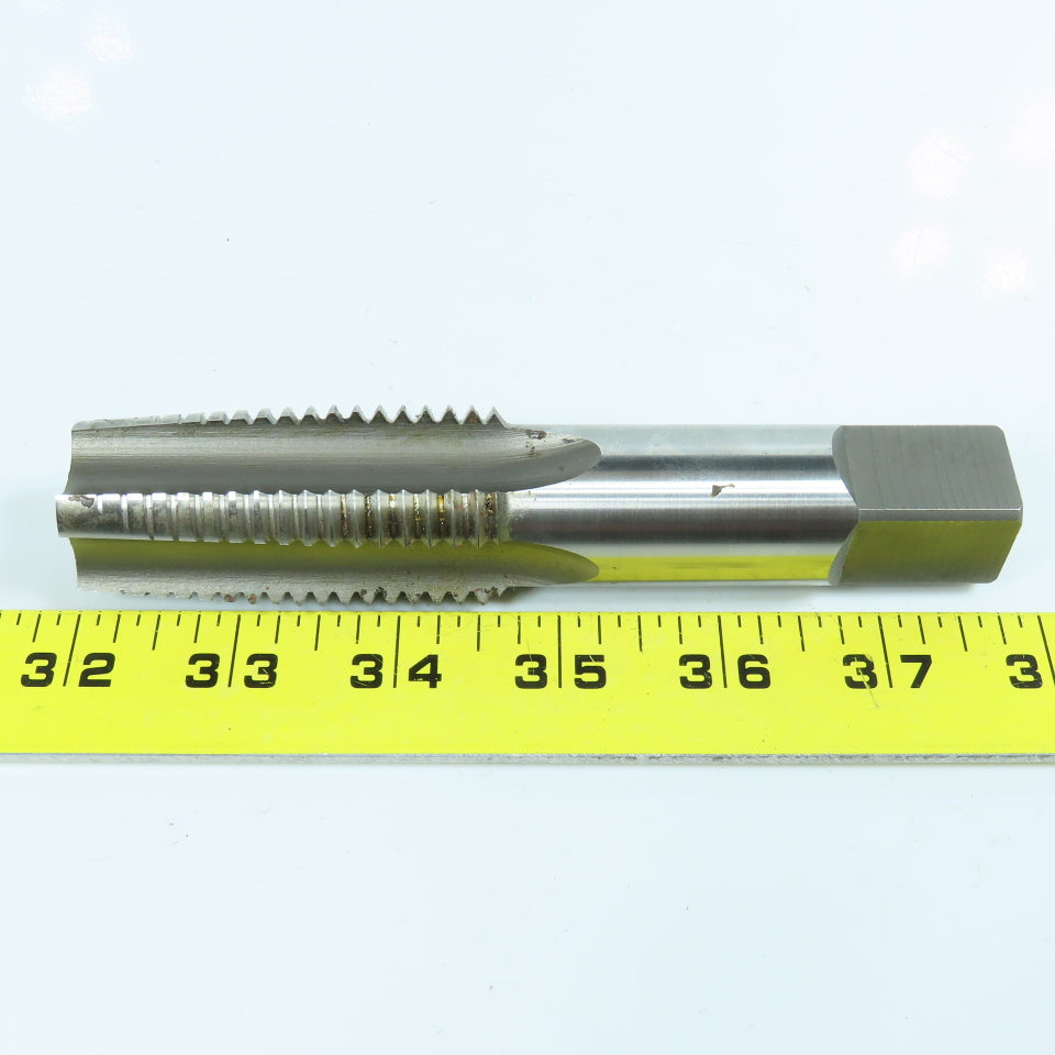Cleveland 1-1/4"-7 NC Taper Tap Straight 4 Flute 2-5/8" LOC 5-3/4" OAL USA