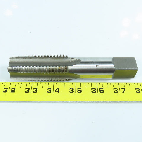 Cleveland 1-1/4"-7 NC Taper Tap Straight 4 Flute 2-5/8" LOC 5-3/4" OAL USA
