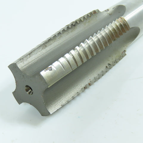 Cleveland 1-1/4"-7 NC Taper Tap Straight 4 Flute 2-5/8" LOC 5-3/4" OAL USA