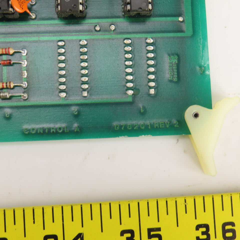 Kieffer Design D78261 Control A Rev 2 Circuit Board