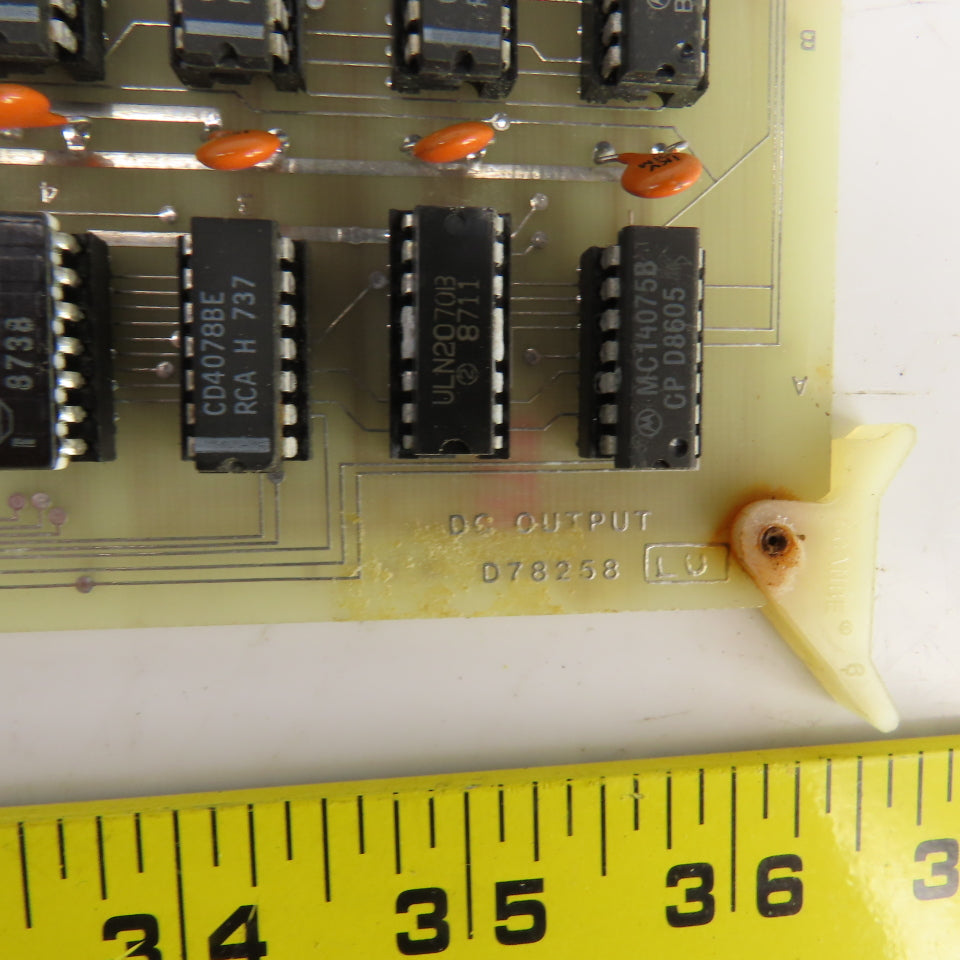 Ward D78258 DC Output Circuit Board