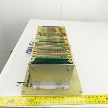 Timesavers D78263 Rev 2 Card #2 PLC 18 Slot CPU Rack Chassis W/Cards