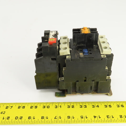 Telemecanique LC1 D5011 600V Contactor 120V Coil W/LR1-D40355 Overload