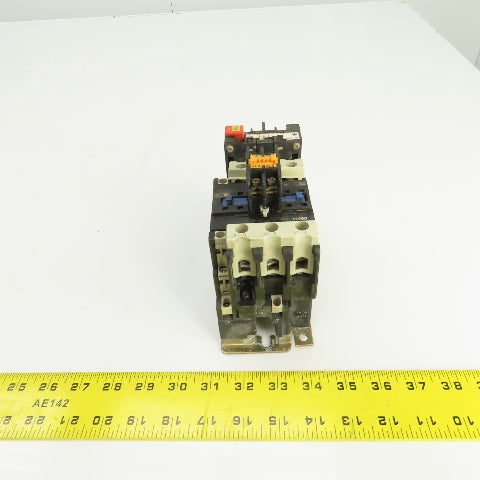 Telemecanique LC1 D5011 600V Contactor 120V Coil W/LR1-D40355 Overload