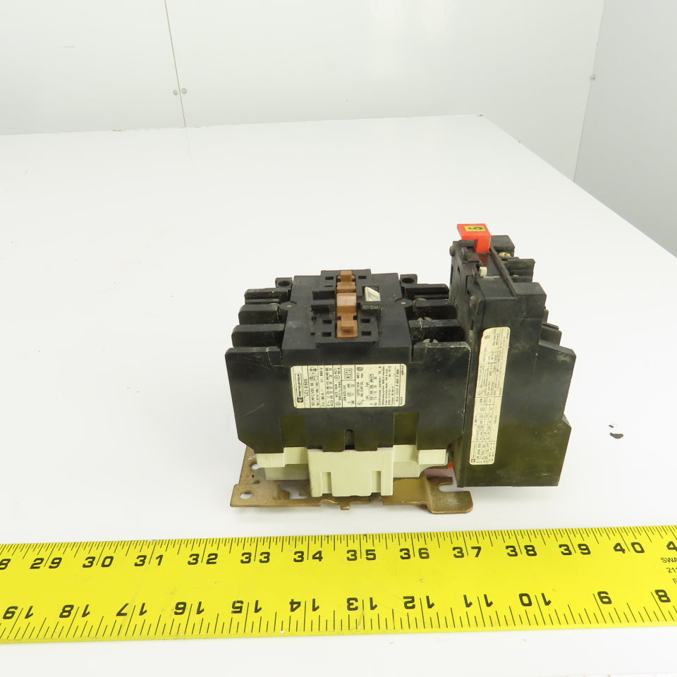 Telemecanique LC1 D503 600V Contactor 120V Coil W/LR-D40 353 Overload