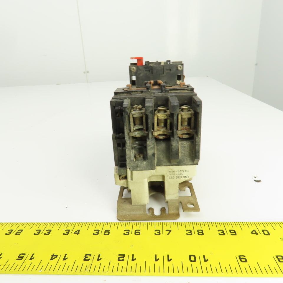 Telemecanique LC1 D503 600V Contactor 120V Coil W/LR-D40 353 Overload