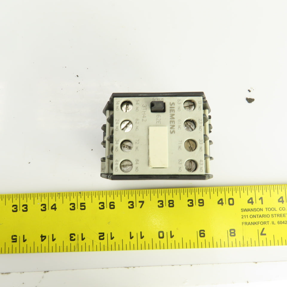 Siemens 3TH4262-0A 600V Contactor 120V Coil