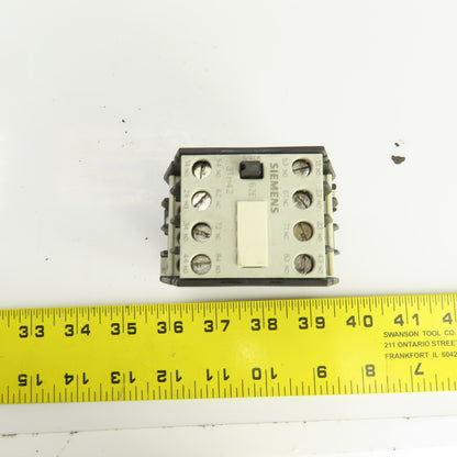 Siemens 3TH4262-0A 600V Contactor 120V Coil