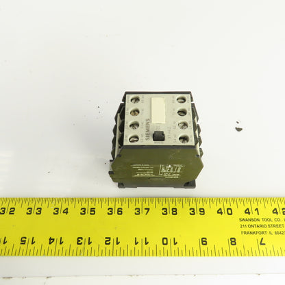 Siemens 3TH4262-0A 600V Contactor 120V Coil