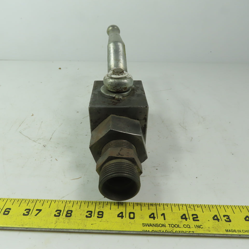 BKH 1" FNPT Carbon Steel Hydraulic Ball Valve 5000PSI