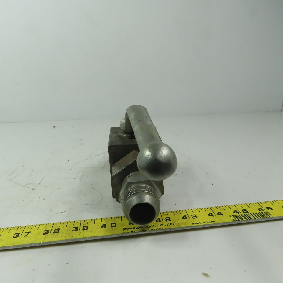 BKH 1" FNPT Carbon Steel Hydraulic Ball Valve 5000PSI