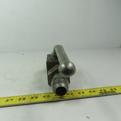 BKH 1" FNPT Carbon Steel Hydraulic Ball Valve 5000PSI