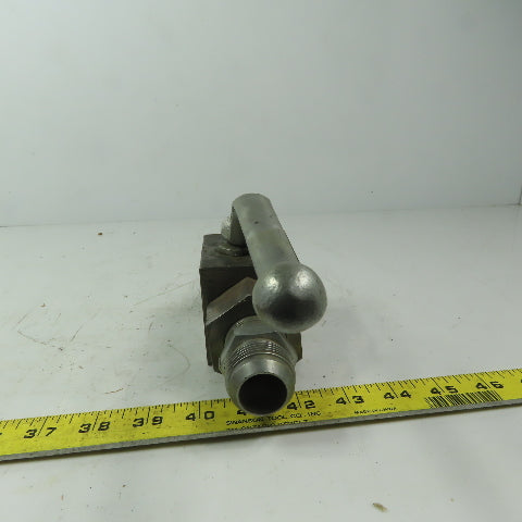 BKH 1" FNPT Carbon Steel Hydraulic Ball Valve 5000PSI