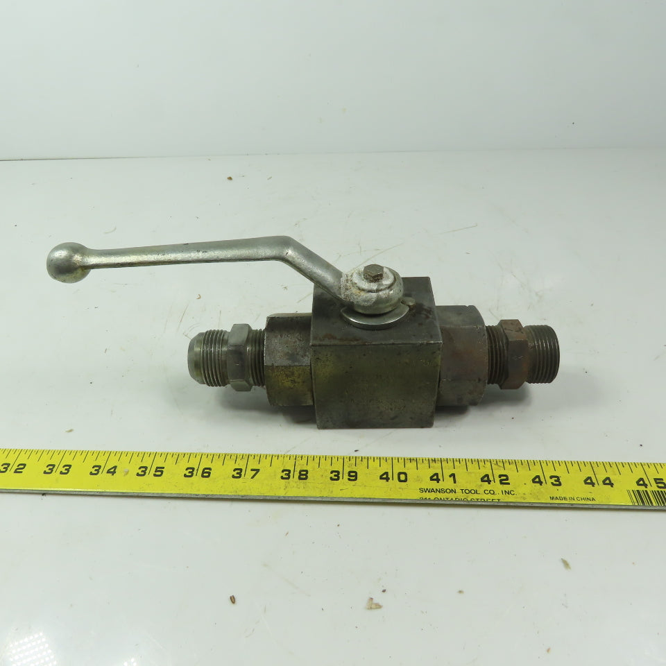 BKH 1" FNPT Carbon Steel Hydraulic Ball Valve 5000PSI