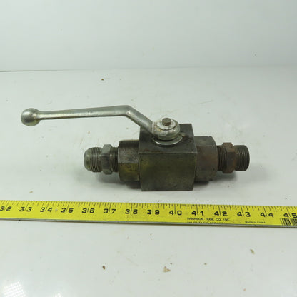 BKH 1" FNPT Carbon Steel Hydraulic Ball Valve 5000PSI