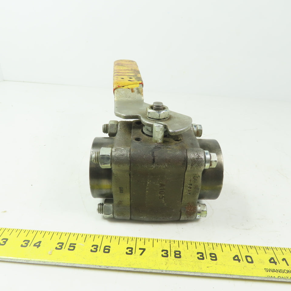 Worchester 11/4H4446YVSE 1-1/4" FNPT  Ball Valve CWO 4000 Trim 316 Body A105