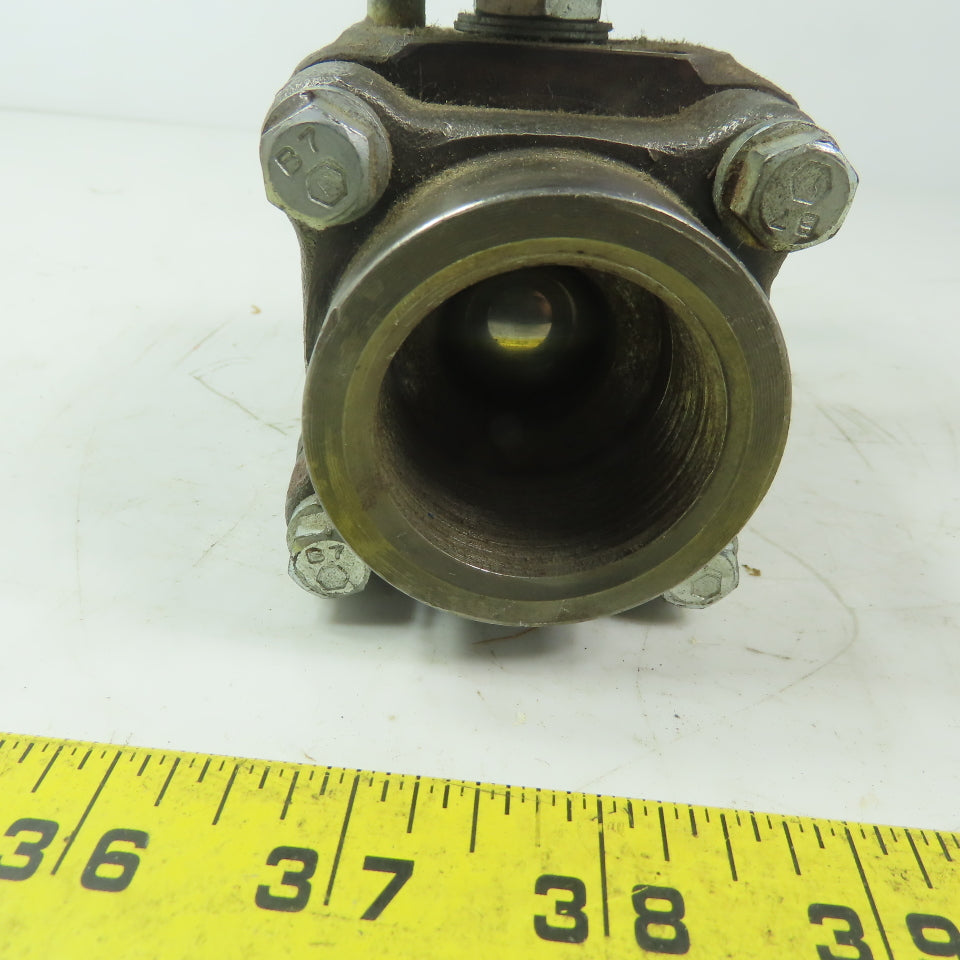 Worchester 11/4H4446YVSE 1-1/4" FNPT  Ball Valve CWO 4000 Trim 316 Body A105