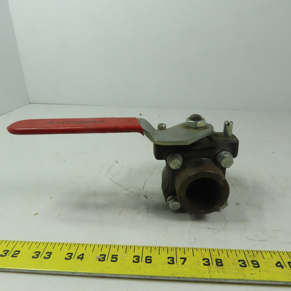 Worchester 1 H446YVSE R8 1" FNPT  Ball Valve CWO 4500 Trim 316 Body A105