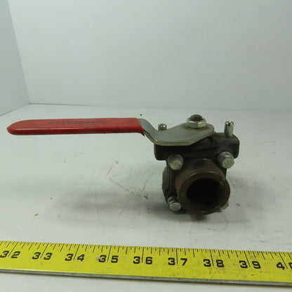 Worchester 1 H446YVSE R8 1" FNPT  Ball Valve CWO 4500 Trim 316 Body A105