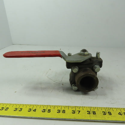 Worchester 1 H446YVSE R8 1" FNPT  Ball Valve CWO 4500 Trim 316 Body A105
