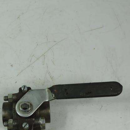 Worchester 1 H446YVSE 3/4" FNPT  Ball Valve CWO 4500 Trim 316 Body A105